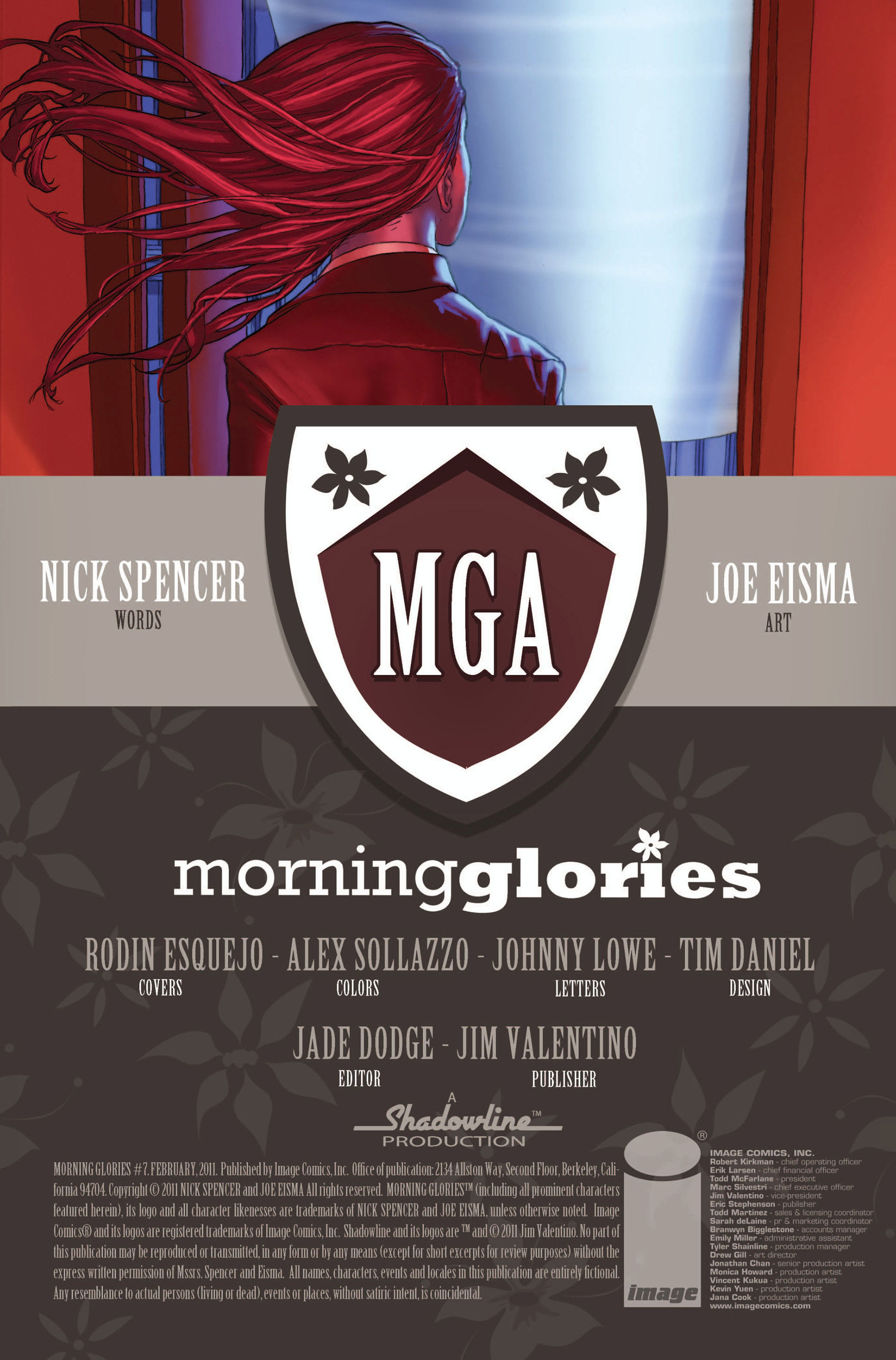 Read online Morning Glories comic -  Issue #7 - 2