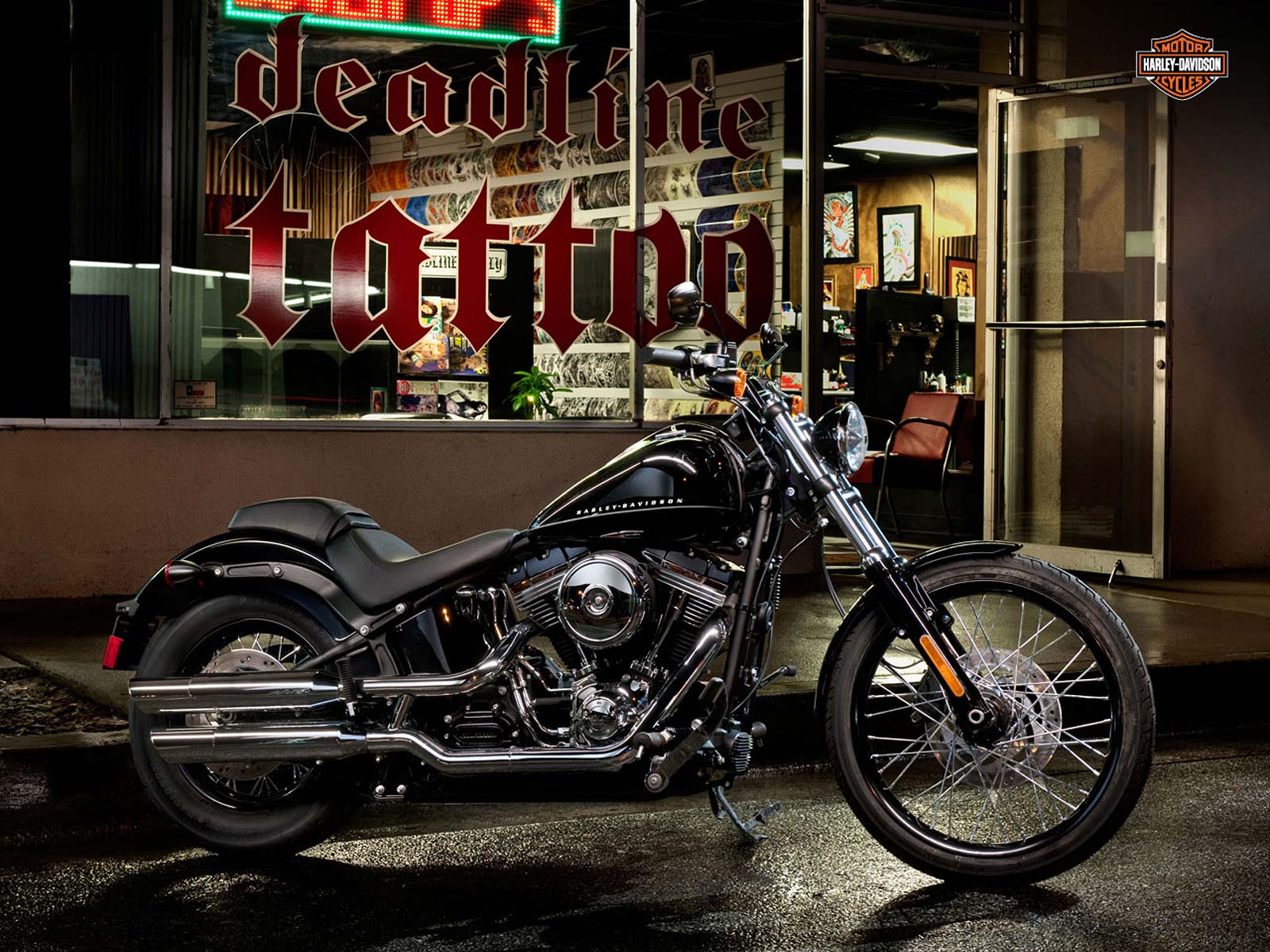 2012 Harley-Davidson FXS Softail Blackline pictures, review, specs