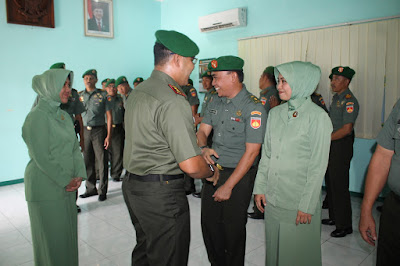 KODIM SRAGEN LEPAS TIGA  PRAJURIT TERBAIK