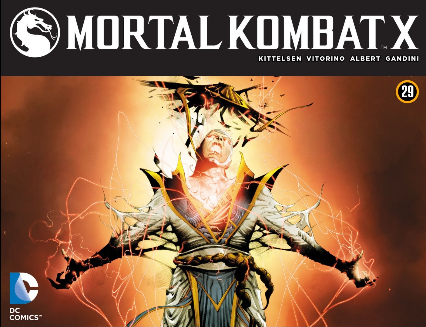 Read online Mortal Kombat X [I] comic -  Issue #29 - 1