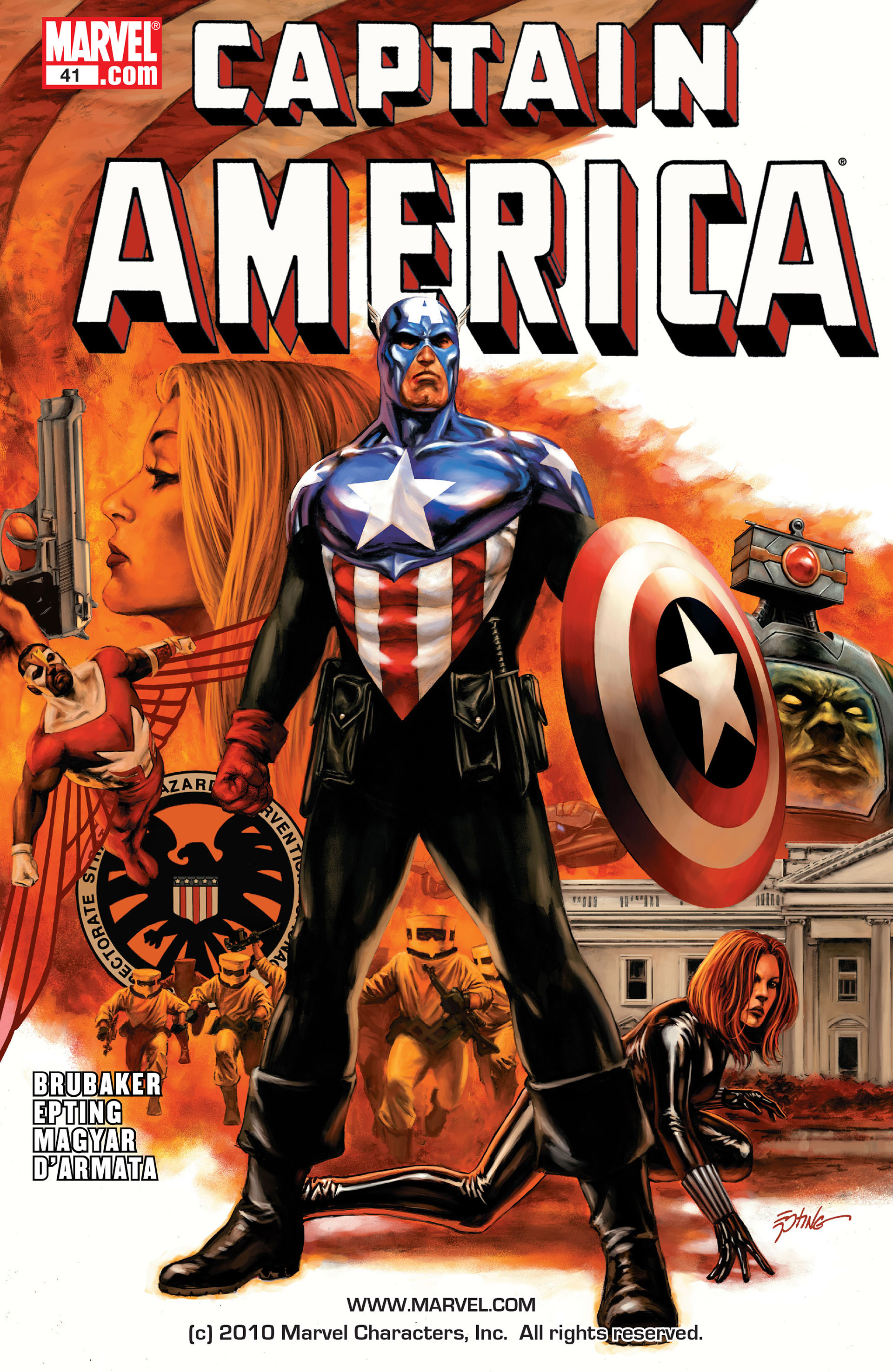 Read online Captain America (2005) comic -  Issue #41 - 1