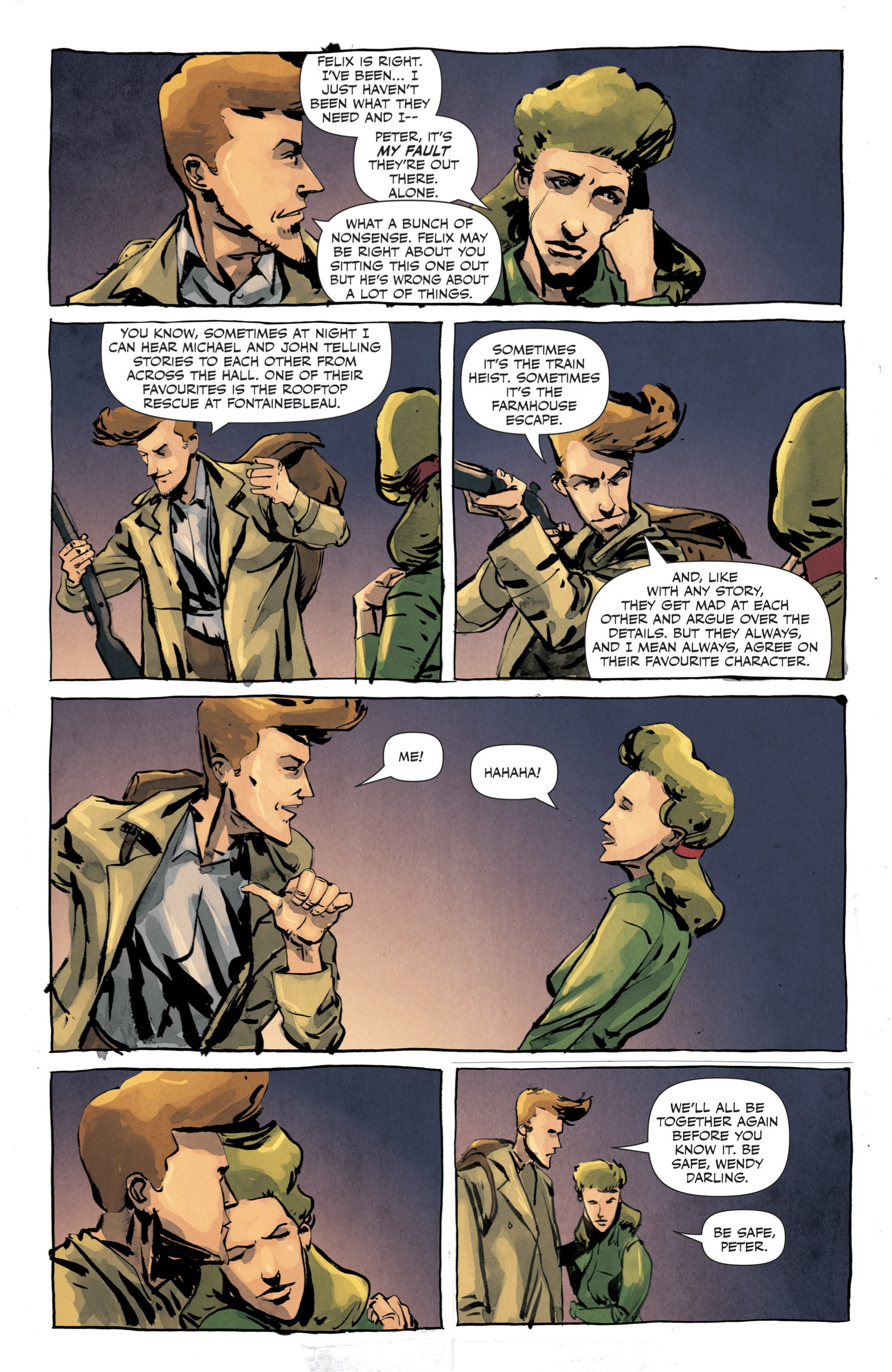 Read online Peter Panzerfaust comic -  Issue #12 - 13
