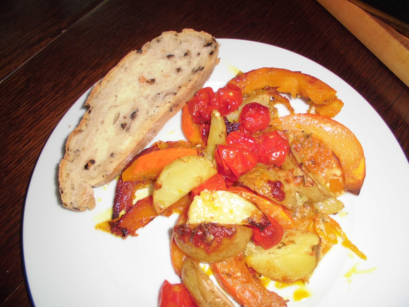 Küchentheater: Hokkaido-Kürbis aus dem Backofen