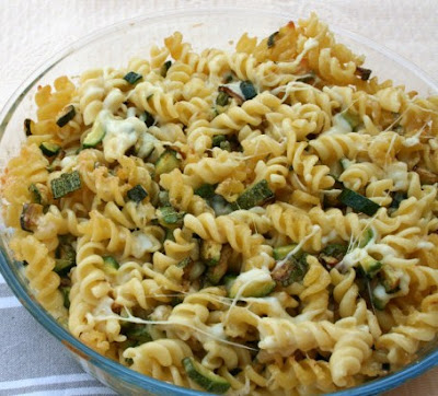 Fusilli zucchine e scamorza al forno