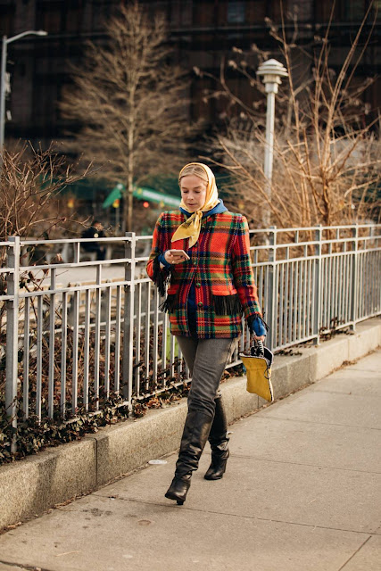 womenswear_check pattern - DIMANCHE