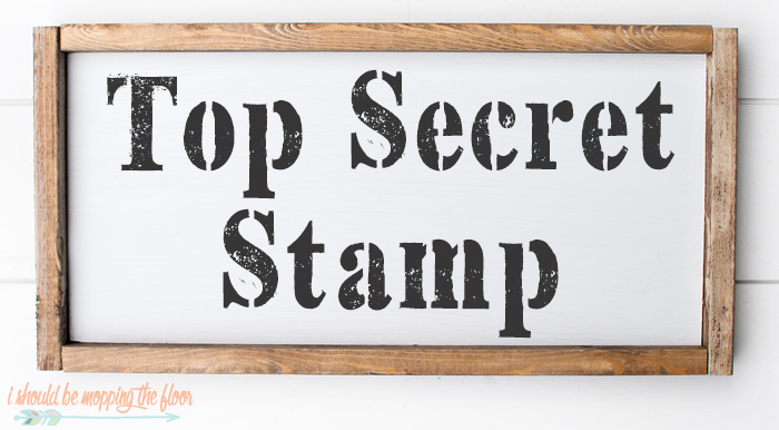 Top Secret Stamp