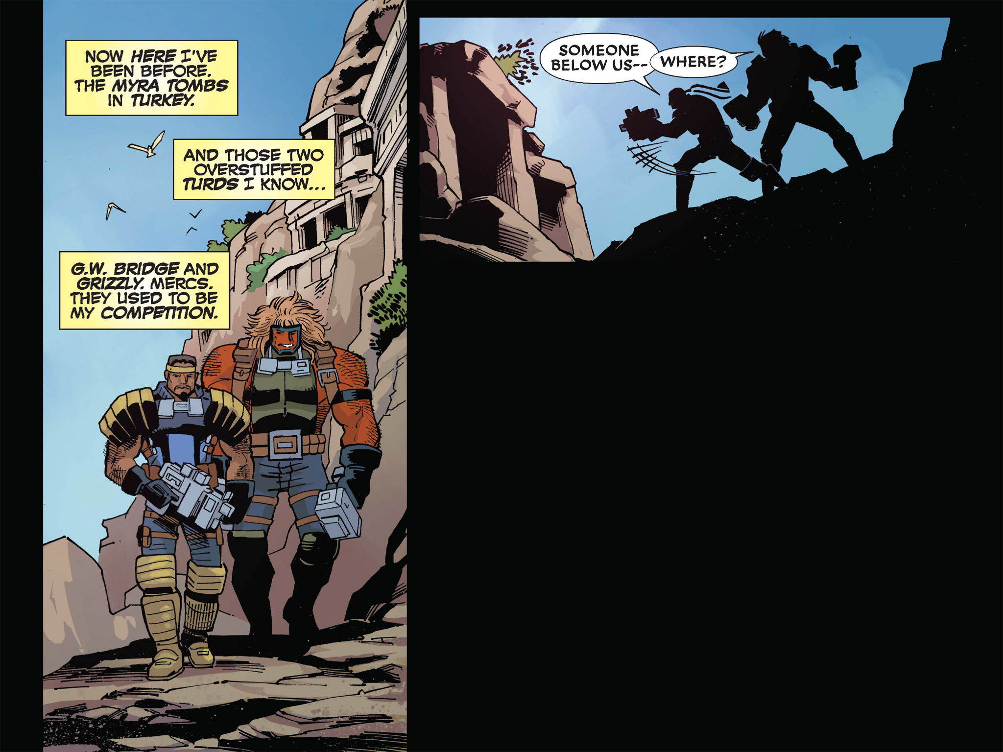 Read online Deadpool & Cable: Split Second Infinite Comic comic -  Issue #5 - 37