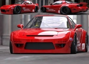Modifications Mazda RX-7 New, Stylish Lightning Mcqueen