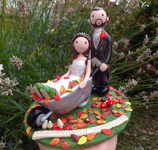 Autumn cake toppers