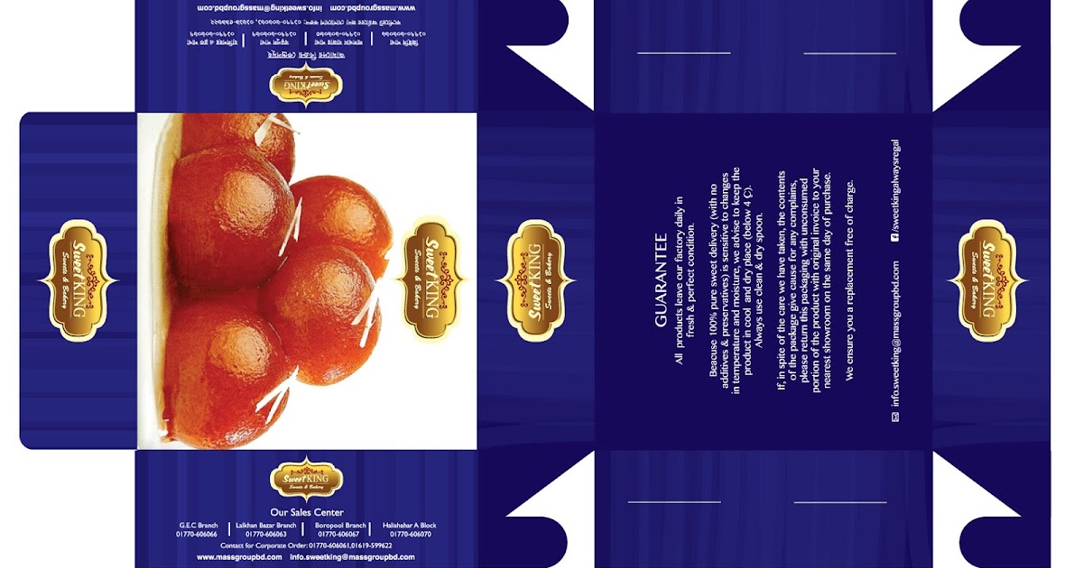 Kites Craze Sweet king packet design