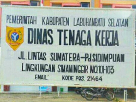 Alamat Kantor Dinas Tenaga Kerja Disnaker Se Provinsi Sumatera Utara Helawww Com