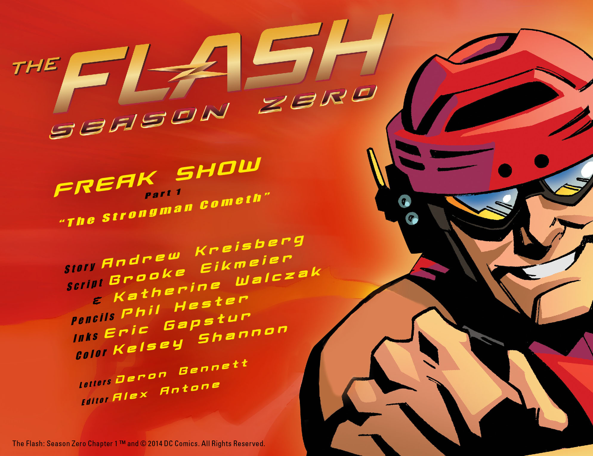 Read online The Flash: Season Zero [I] comic -  Issue #1 - 2