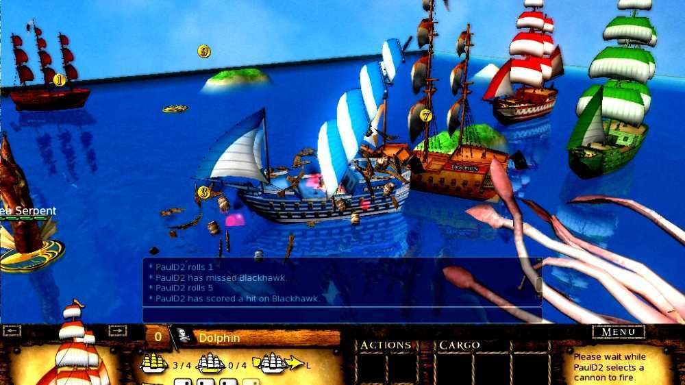 Pirates PocketModel Constructible Strategy Game Pirates at Ocean's Edge Wizkids