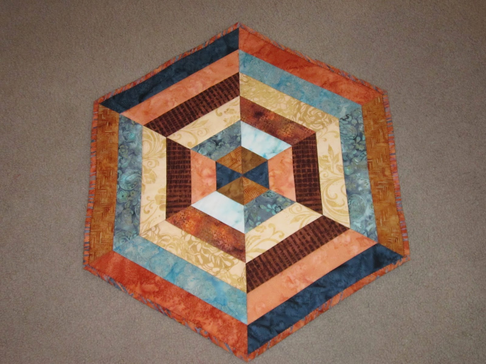 * Hexagon Placemats