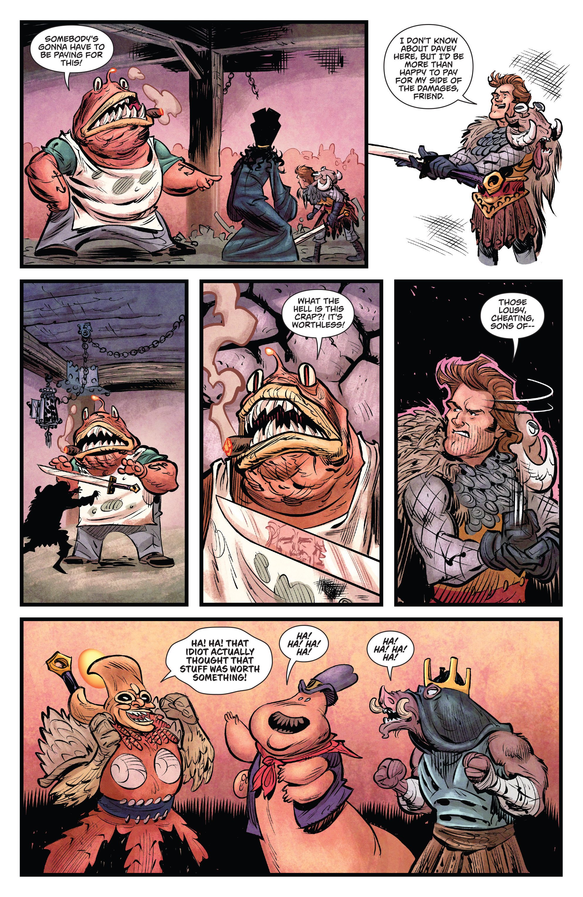 Read online Big Trouble In Little China comic -  Issue #10 - 22