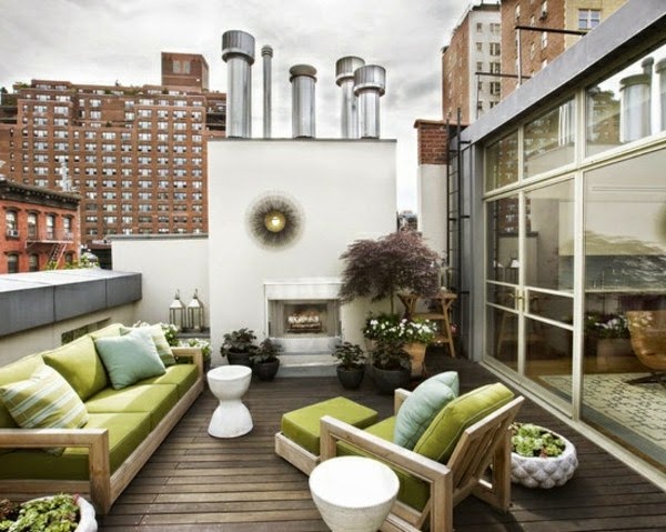A roof terrace design – new fantastic ideas!