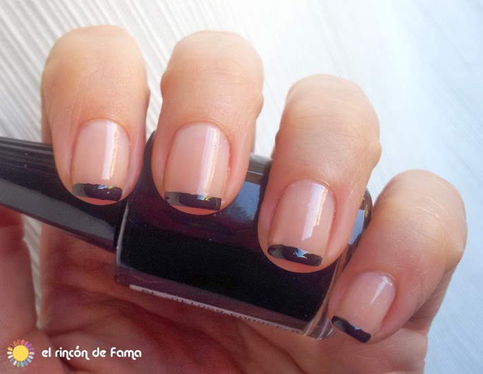 NAIL ART DEGRADADO CON GLITTER