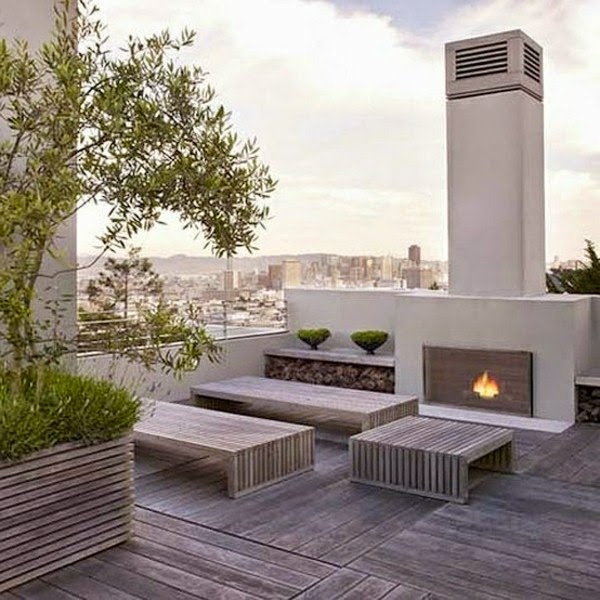 A roof terrace design – new fantastic ideas!