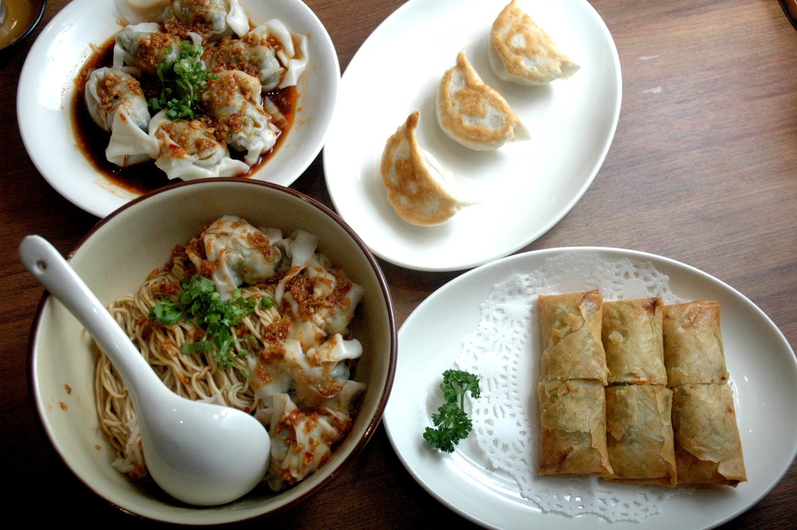 DUDE FOR FOOD Noodles and Dumplings...at Paradise Dynasty.