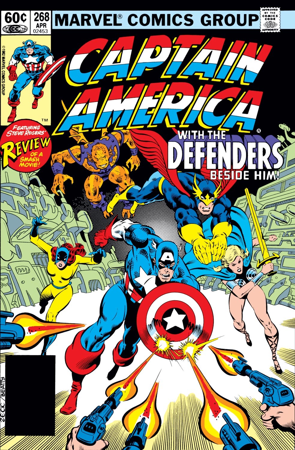 Read online Captain America (1968) comic -  Issue #268 - 1
