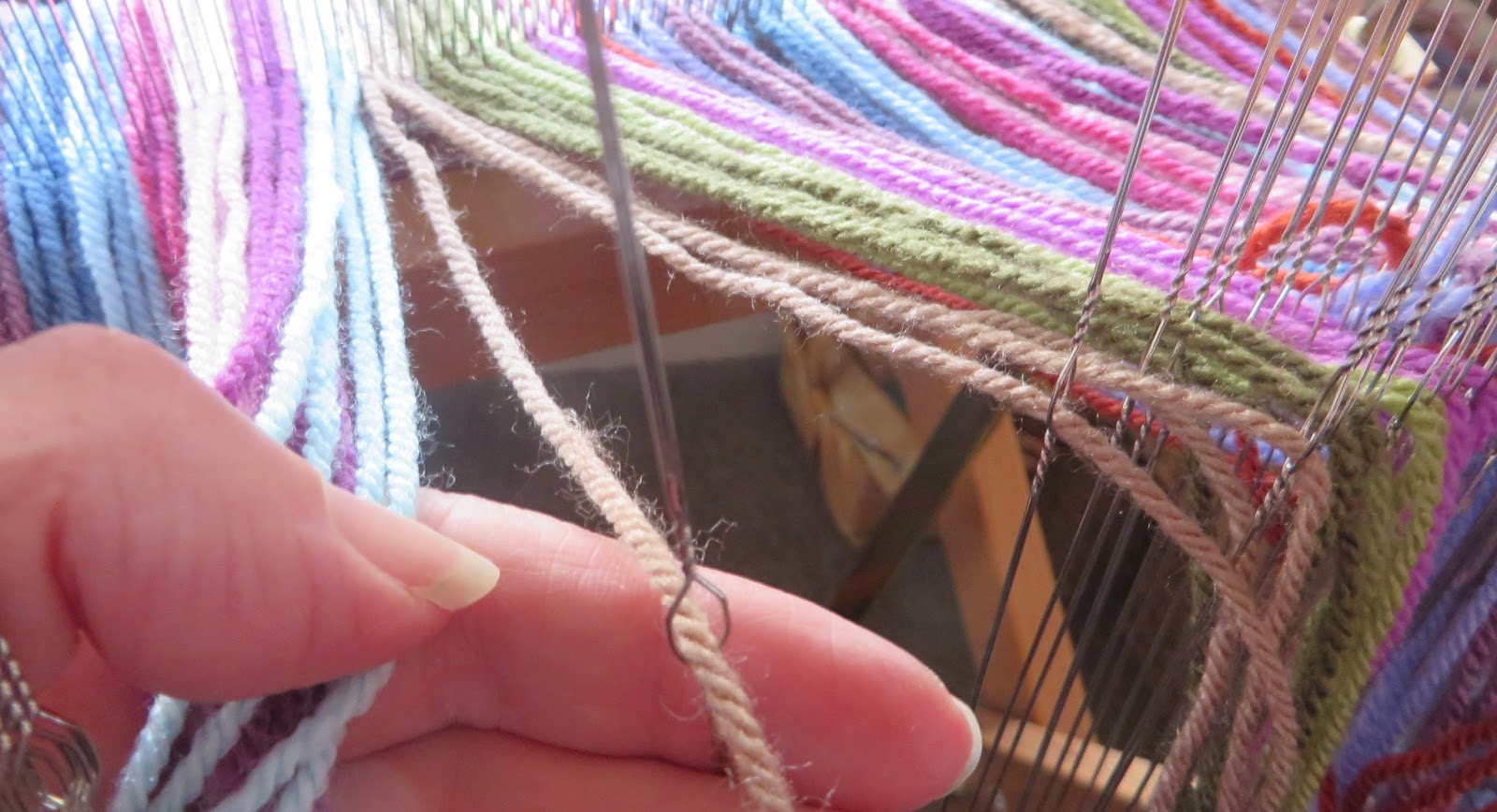 Cast On and Cast Off Weaving Baby Blankets Follow The Process Part 2