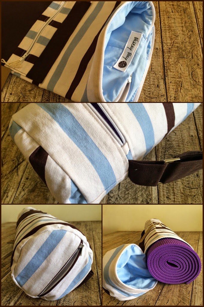 Yoga Gift Idea 10 Hand Made Yoga Mat Bags on Etsy Path to Yoga