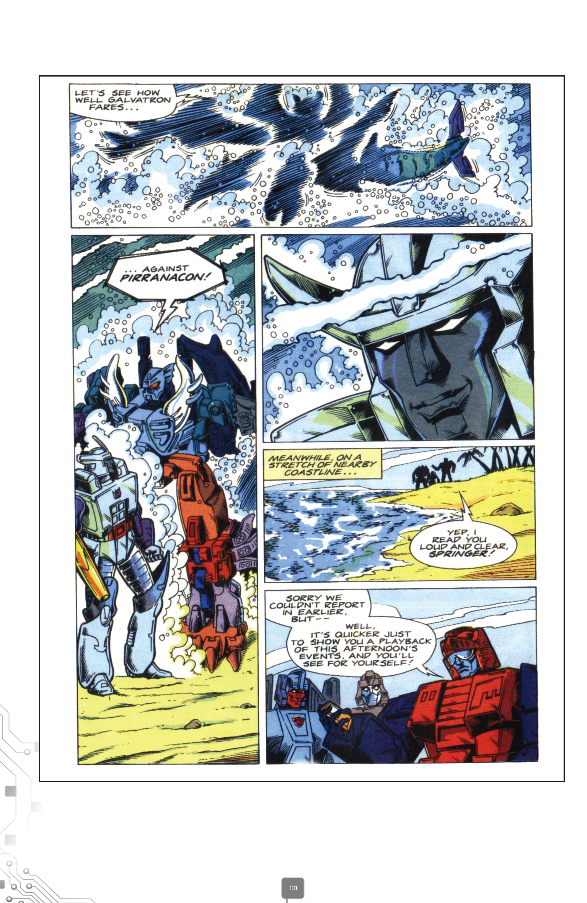 Read online The Transformers Classics UK comic - Issue # TPB 5 - 131