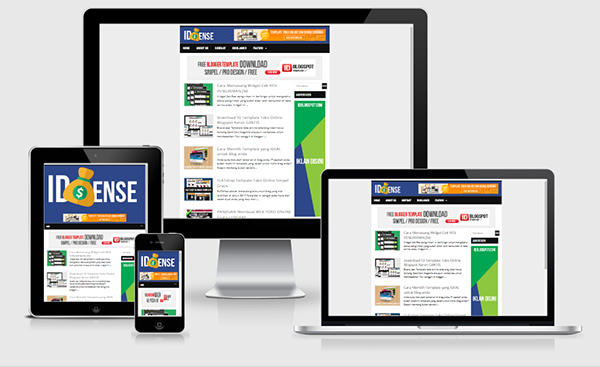 Template Blog iklan Adsense Responsive Gratis