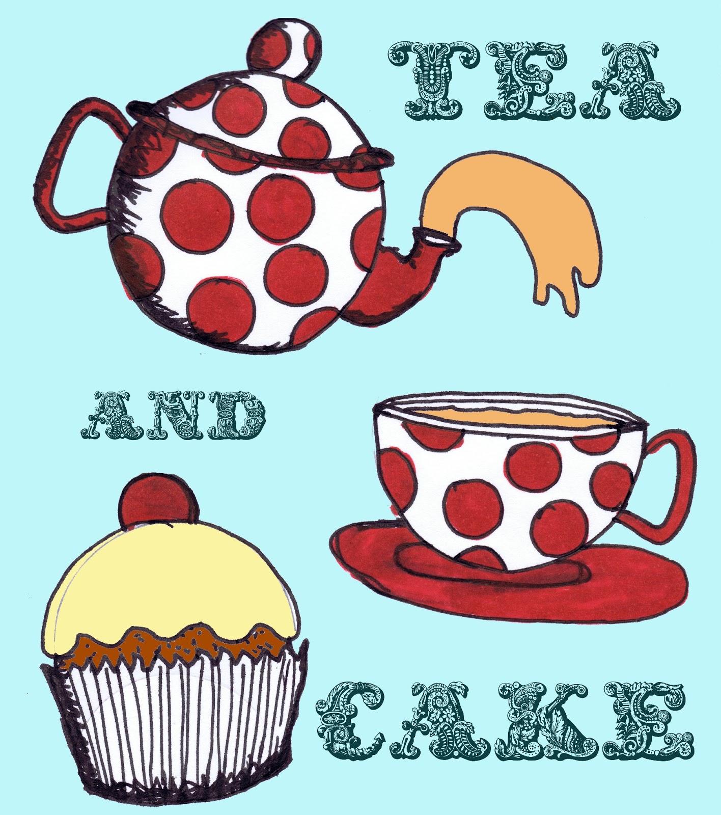 clipart coffee and cake - photo #40