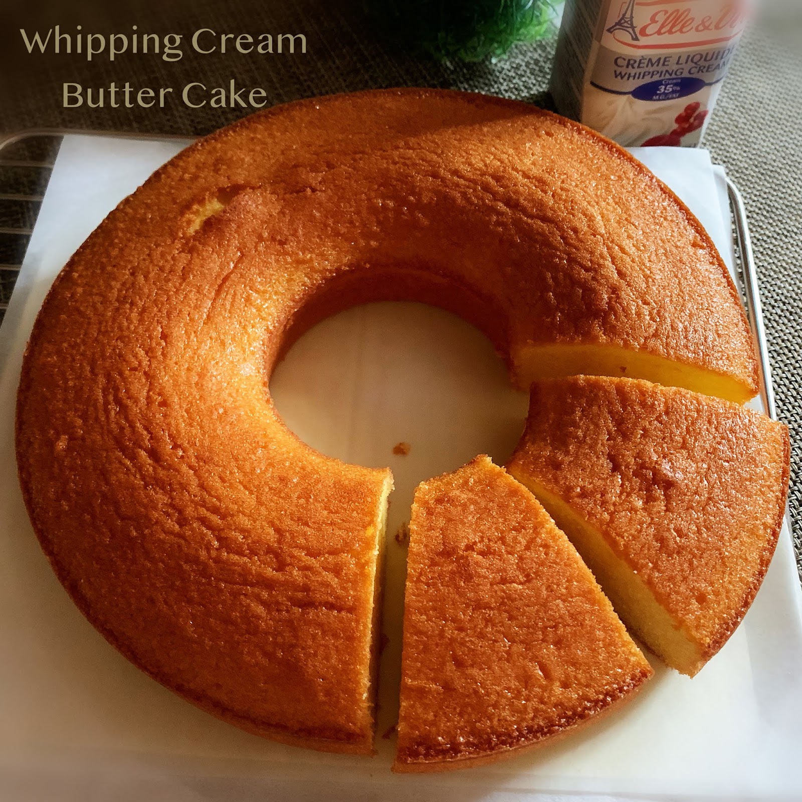 My Mind Patch Whipping Cream Butter Cake