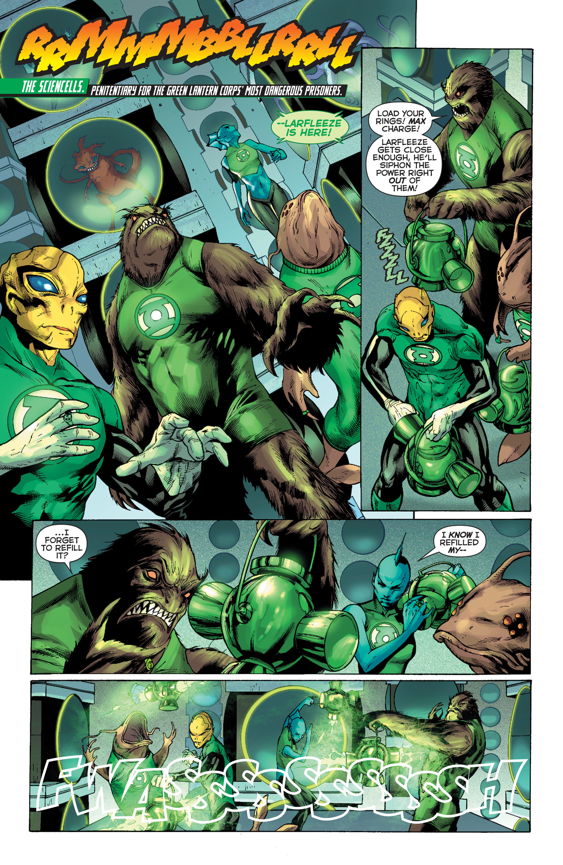 Read online Green Lantern (2011) comic -  Issue #21 - 16