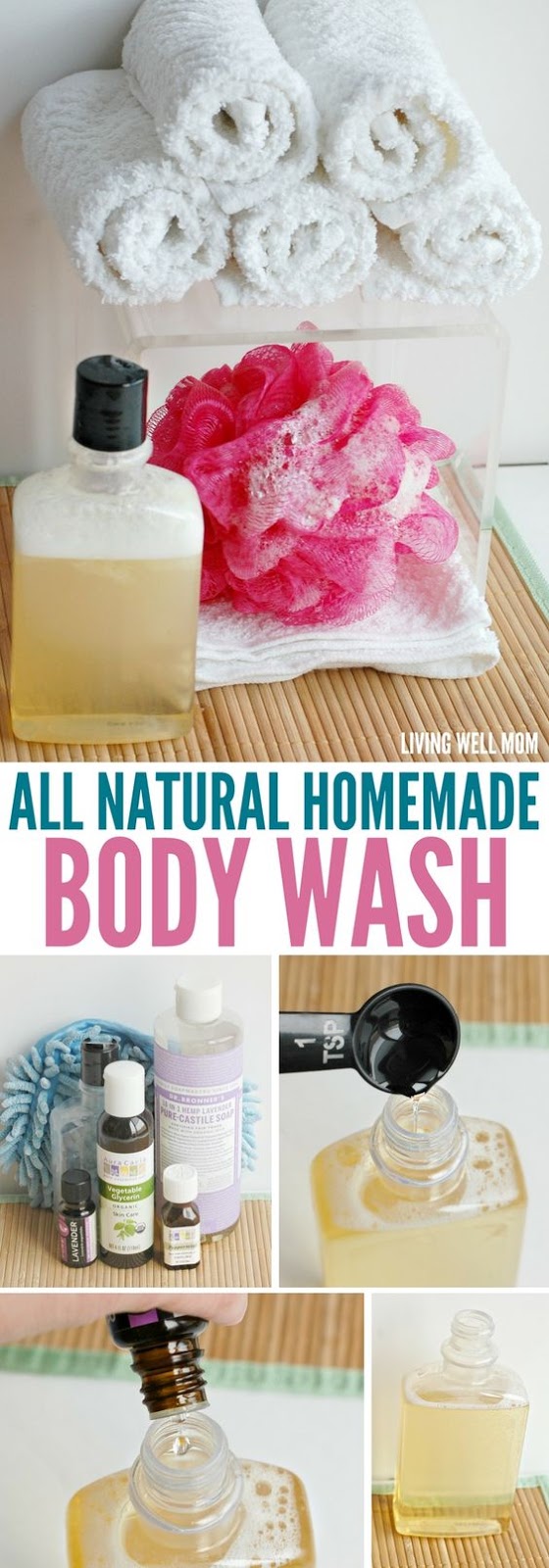 5 Simple Homemade Body Wash Recipes