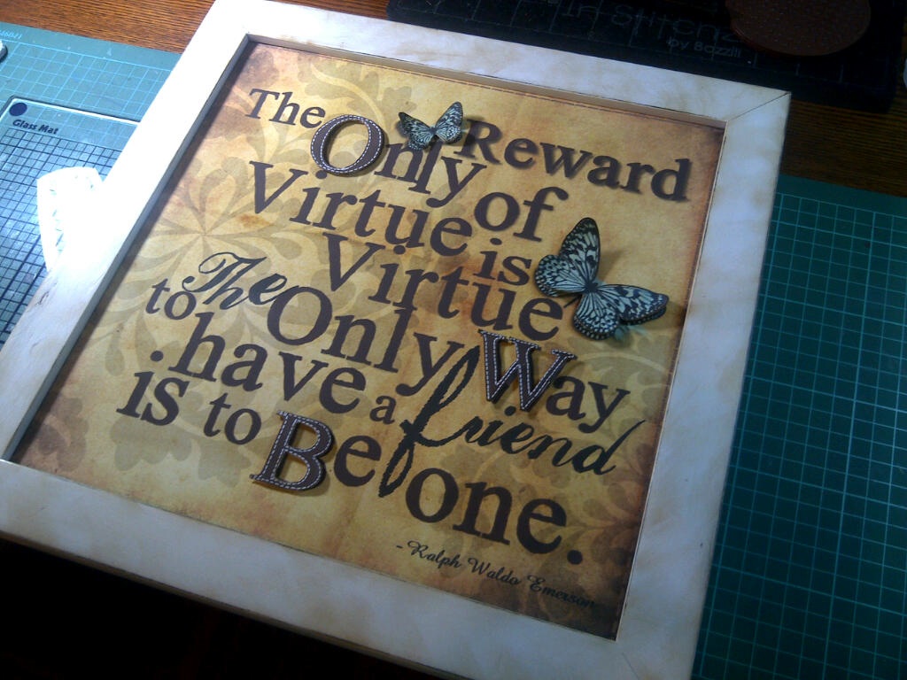 Pasteldaisies Craft: Canvas Art : Inspirational Quote