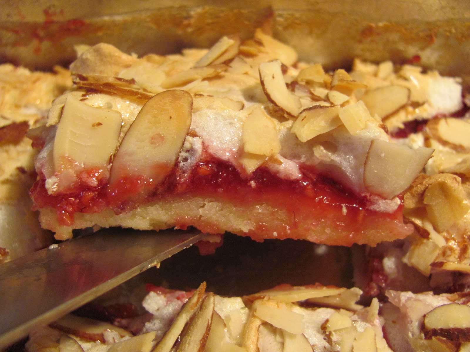 Sweet Domesticity Swedish Almond Jam Bars