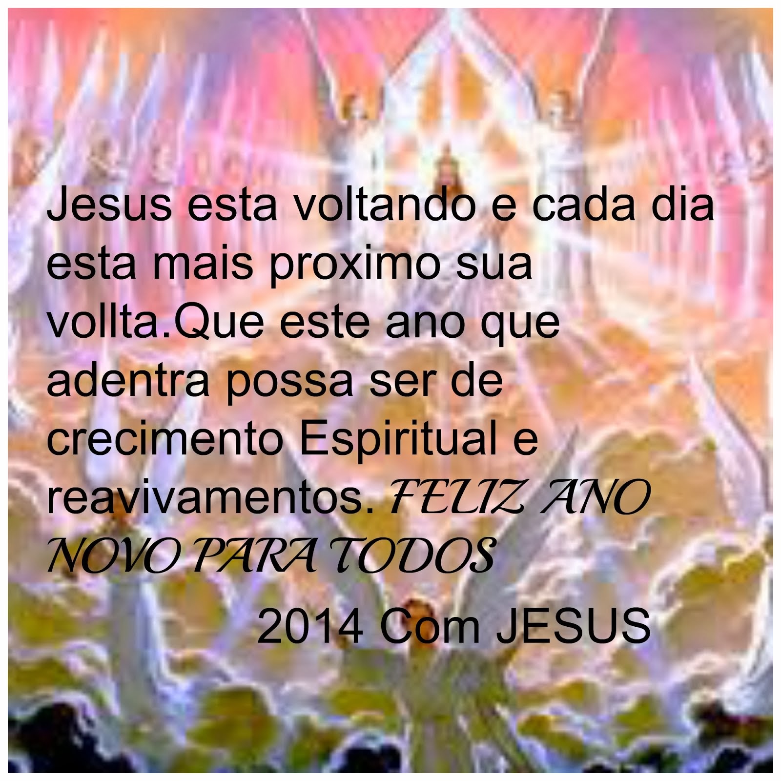 SUCESSO,FELICIDADES E MAIS A PROXIMIDADE COM JESUS.