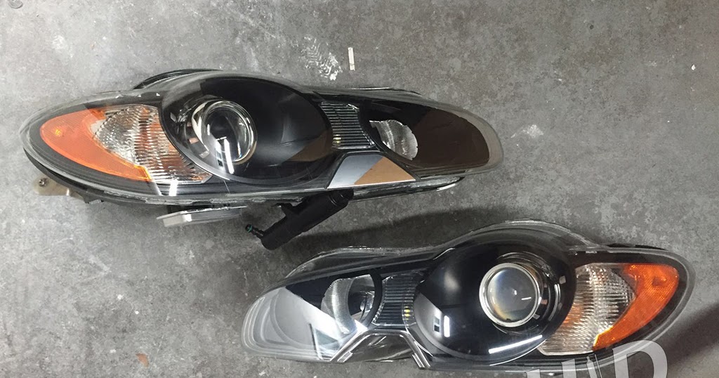 HID ILLUSIONZ Jaguar XF XFR Custom Painted Housing & Headlight Lens