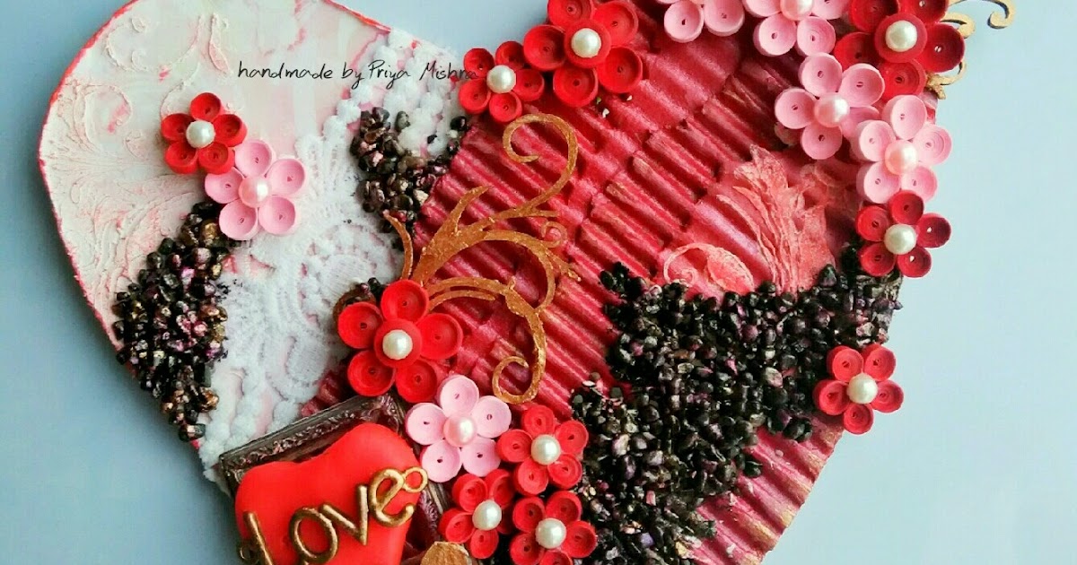 Priya Mishra Blog Valentine Heart Wall Decor