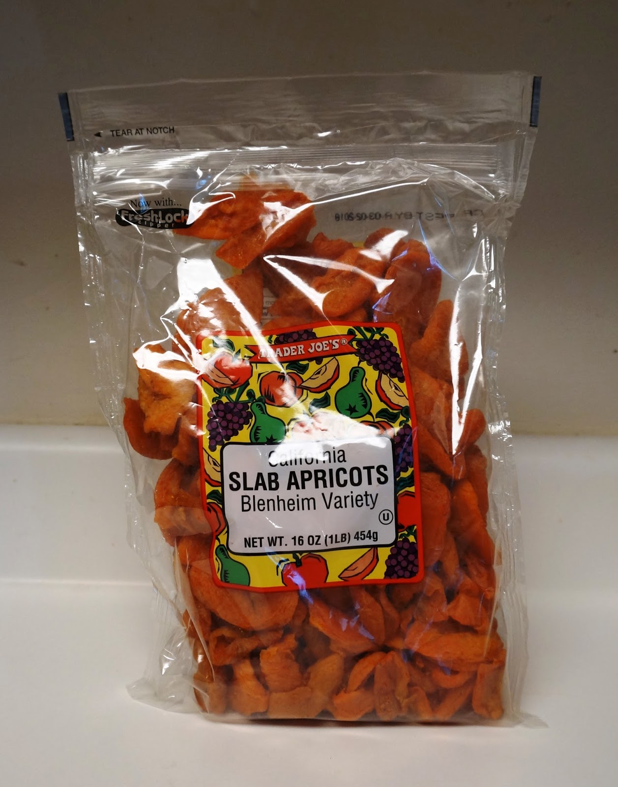 Exploring Trader Joe's Trader Joe's California Slab Apricots Blenheim