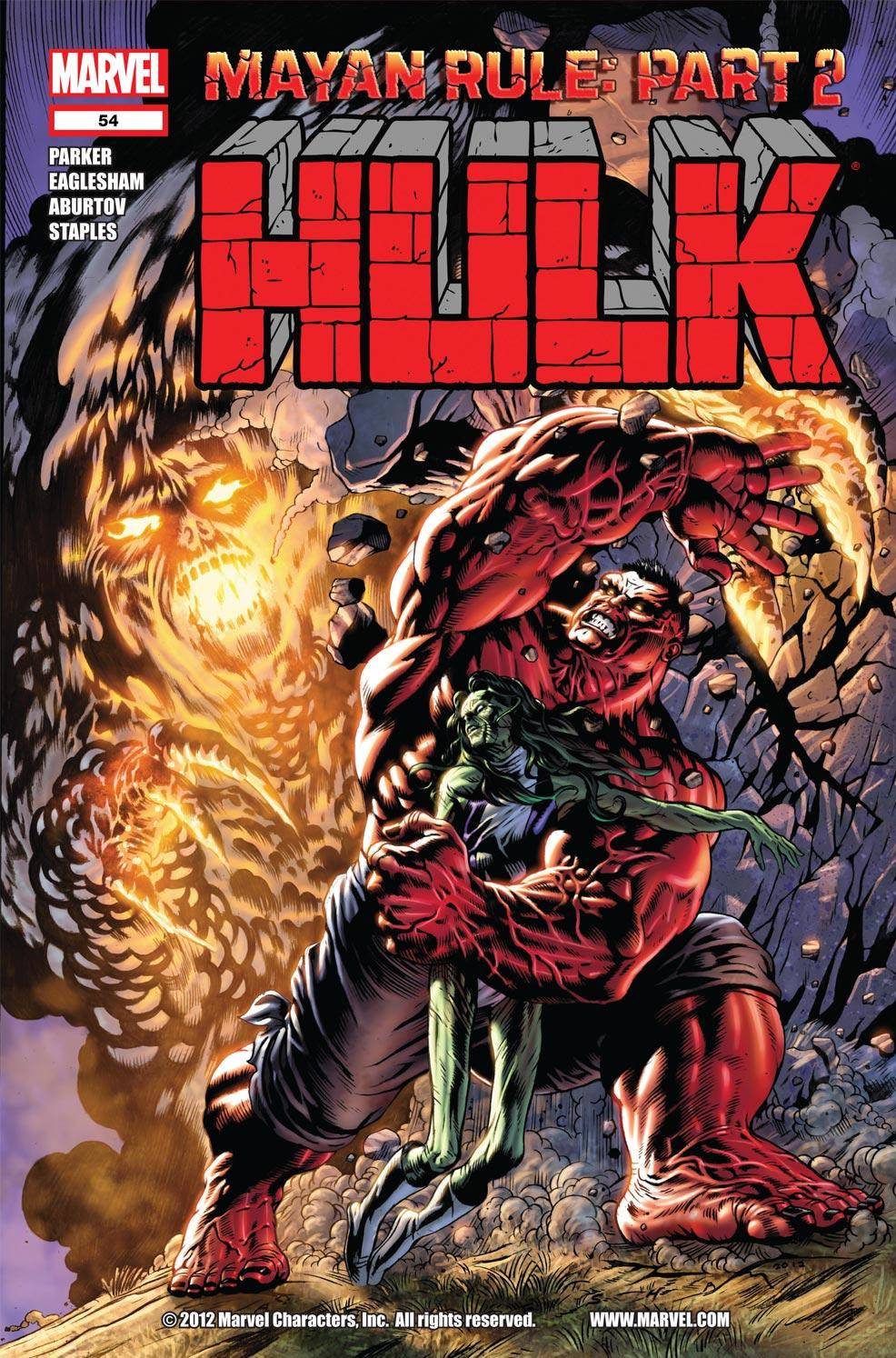 Read online Hulk (2008) comic -  Issue #54 - 1