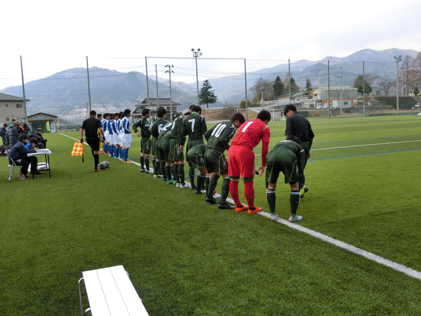 専修大学北上高校男子サッカー部 選抜交流大会 決勝戦