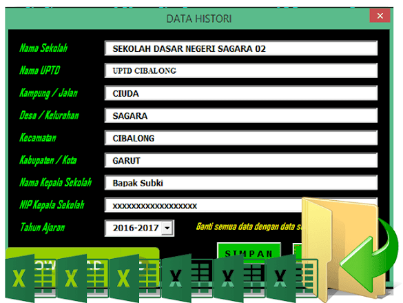 Download Aplikasi Hitung Usia Siswa Terbaru Otomatis Format Excel