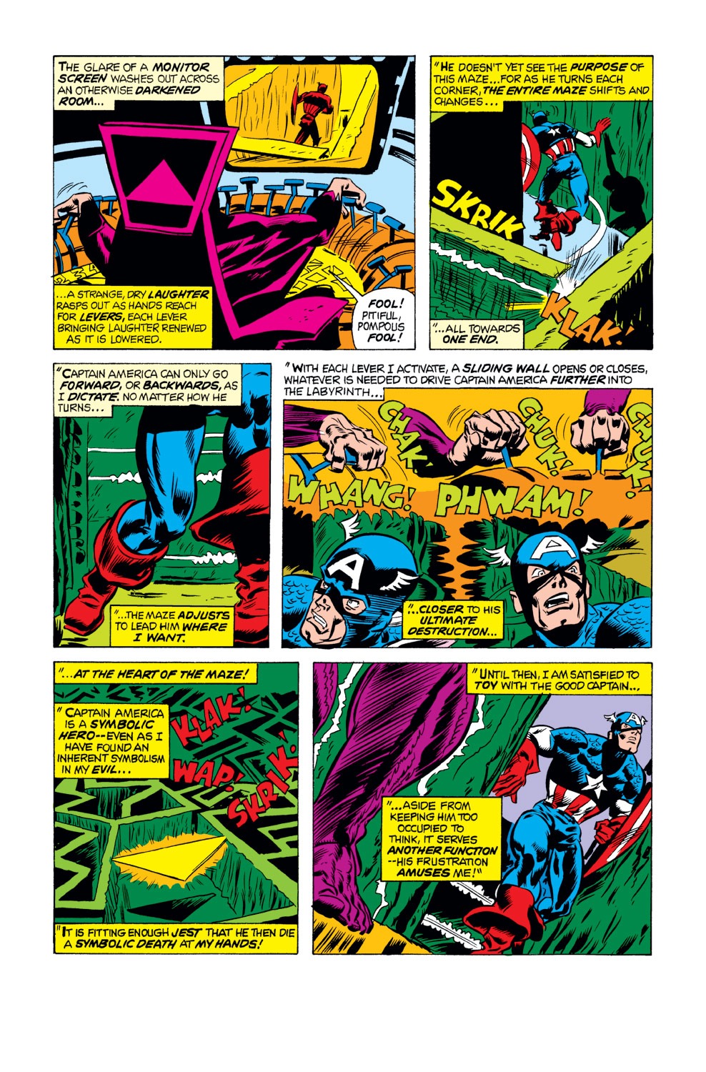 Read online Captain America (1968) comic -  Issue #187 - 10