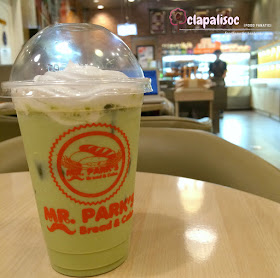 Iced Matcha Latte from Mr. Park's Bread & Cake