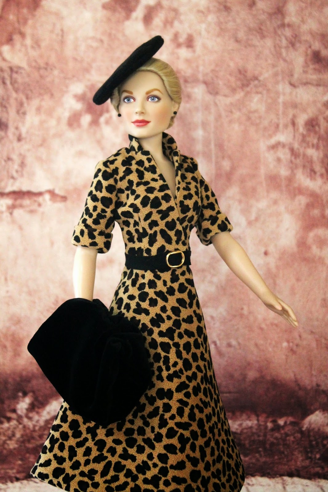 Diane on Whidbey Island: Dior Animal Print Wrap Dress