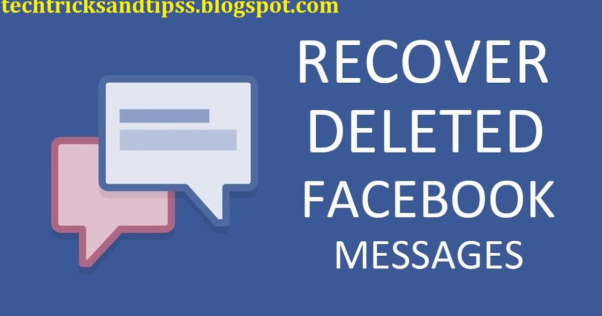 Recover Deleted Facebook Messenger Messages/Conversation On Android For