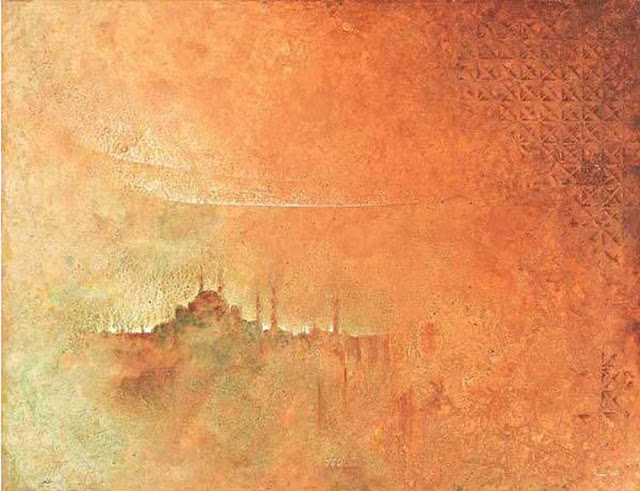 Peyami Gürel istanbul silueti tablosu
