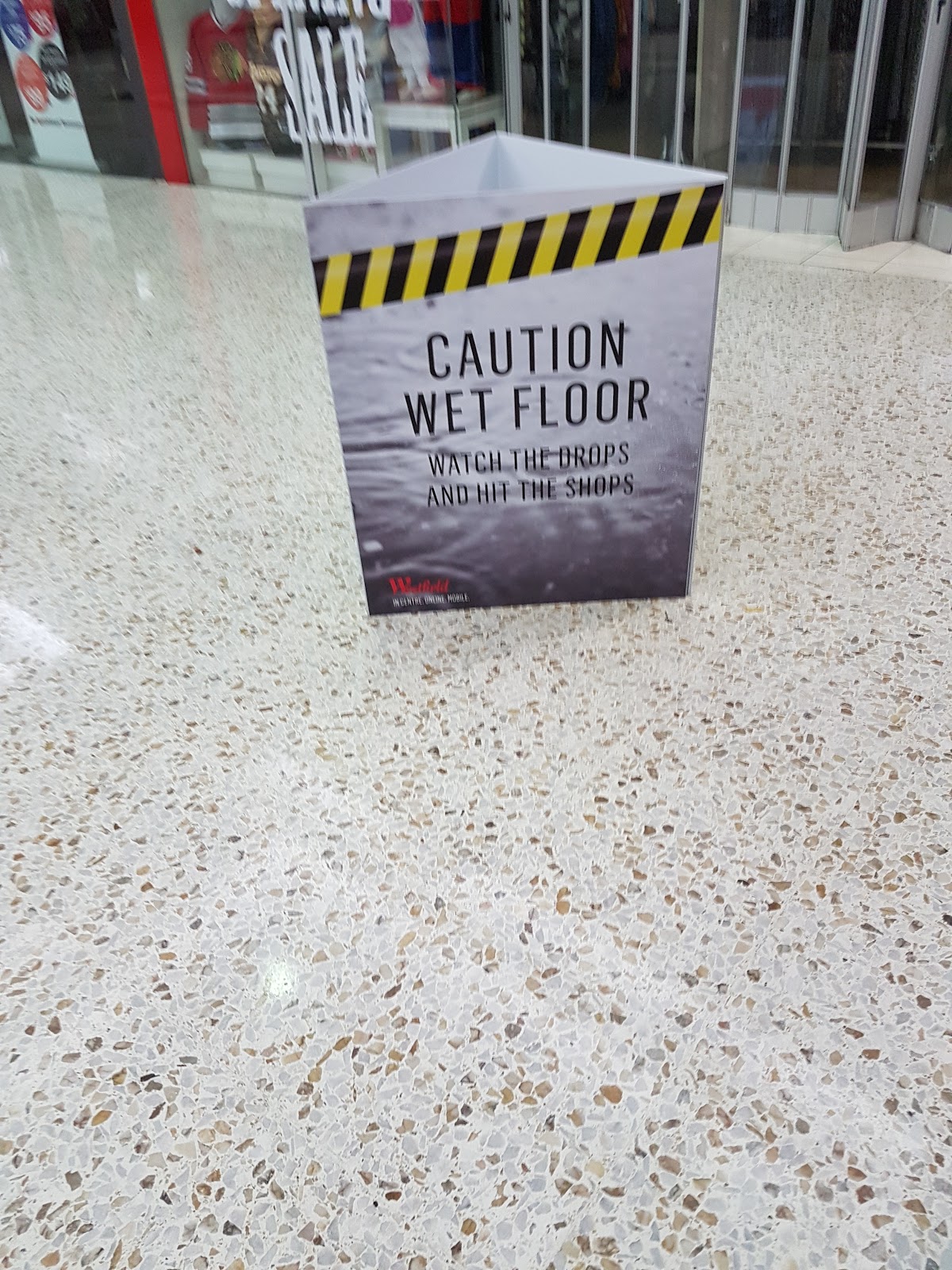 Why I Love Mount Druitt! Credit to Westfield Mount Druitt With Improved Hazard Safety Signs For