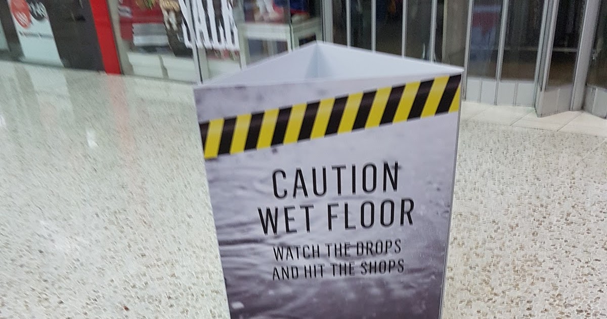 Why I Love Mount Druitt! Credit to Westfield Mount Druitt With Improved Hazard Safety Signs For