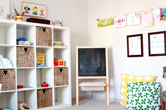 OtrHabitación infantil con una estantería Expedit : Baby-Deco