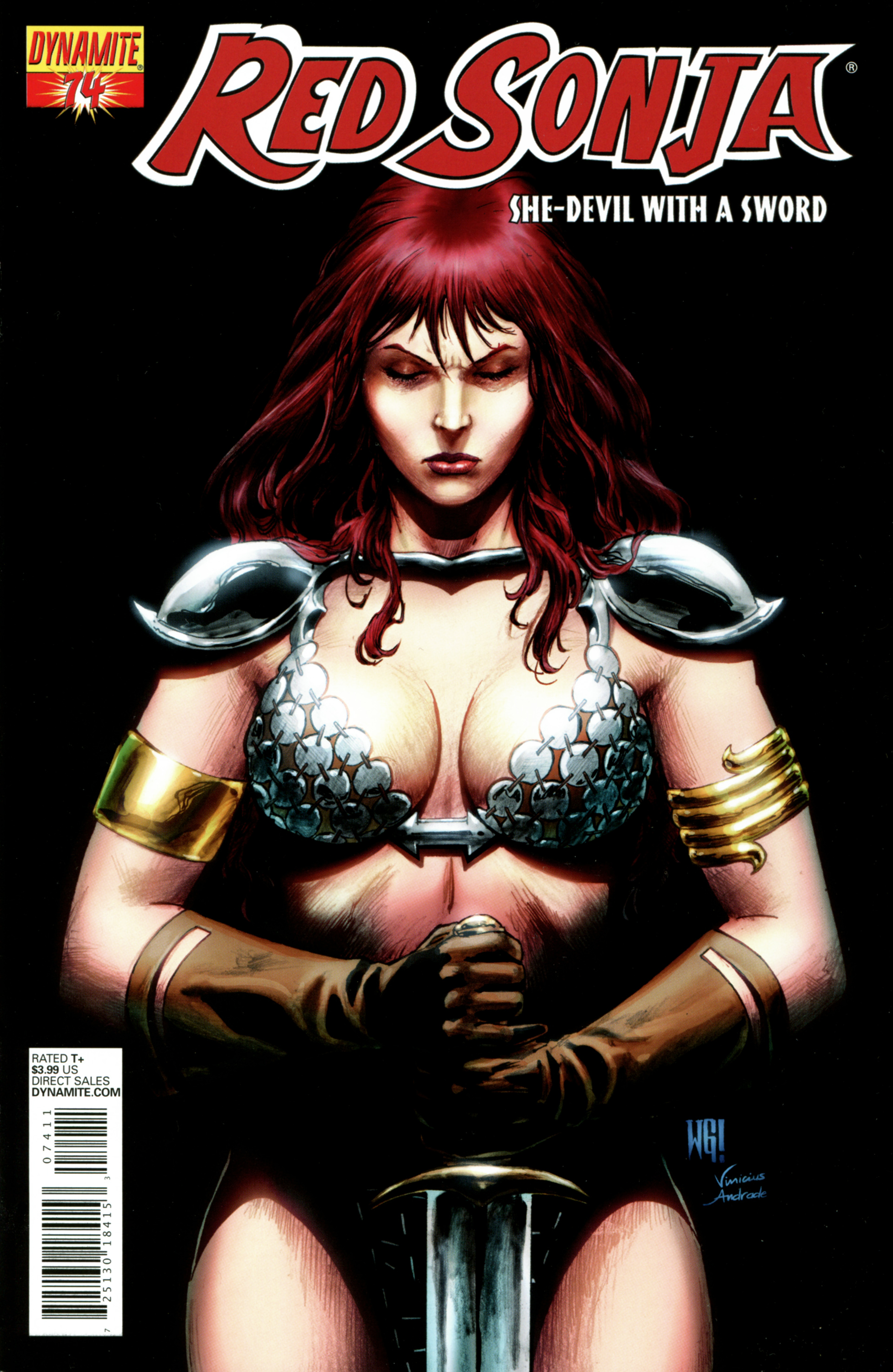 Read online Red Sonja (2005) comic -  Issue #74 - 1